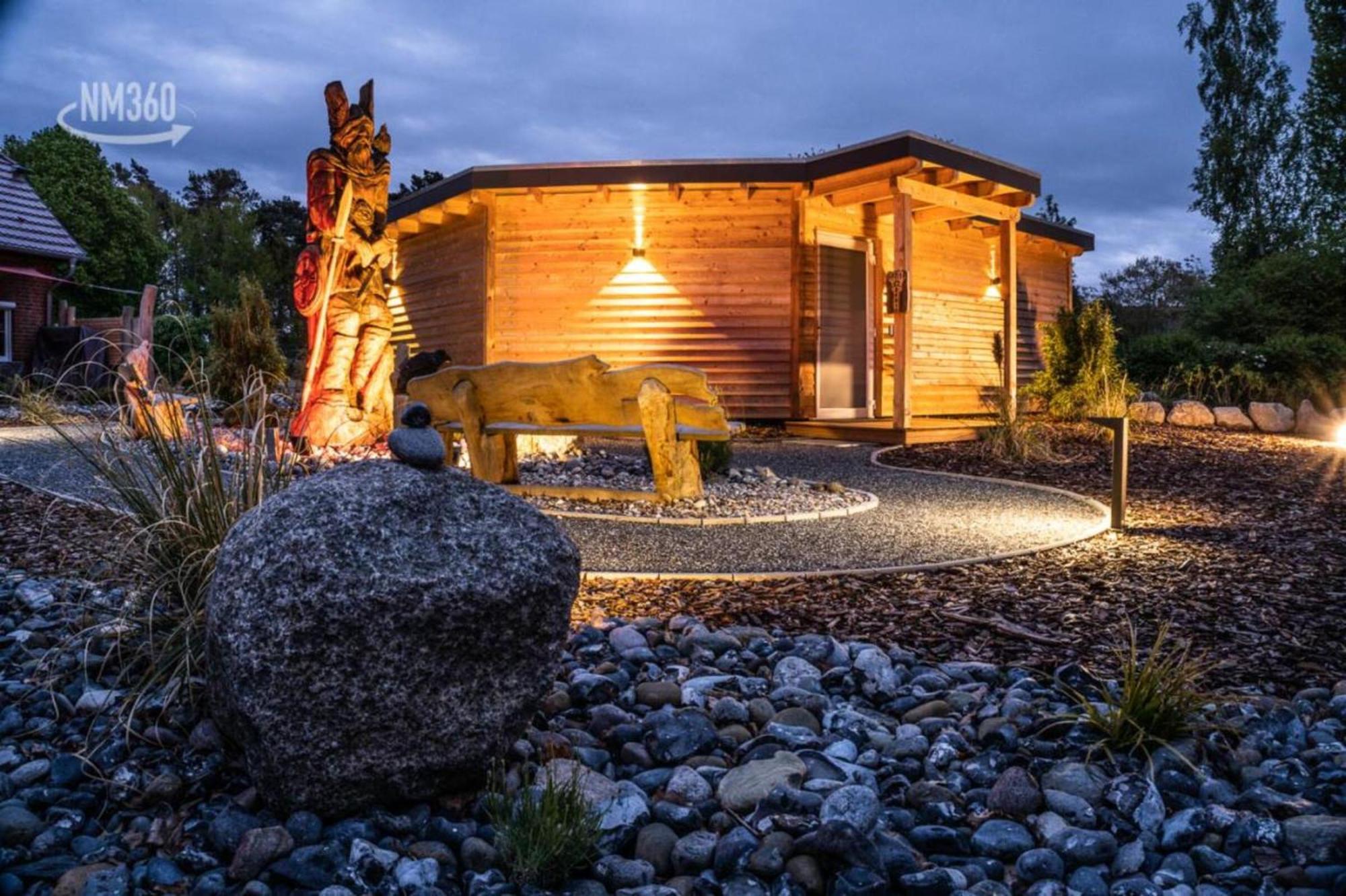 Traumhaftes Appartement Mit Balkon - Odins Blick Wohnung 6 - Mit Privatstrand, Sauna Lobbe Exteriör bild