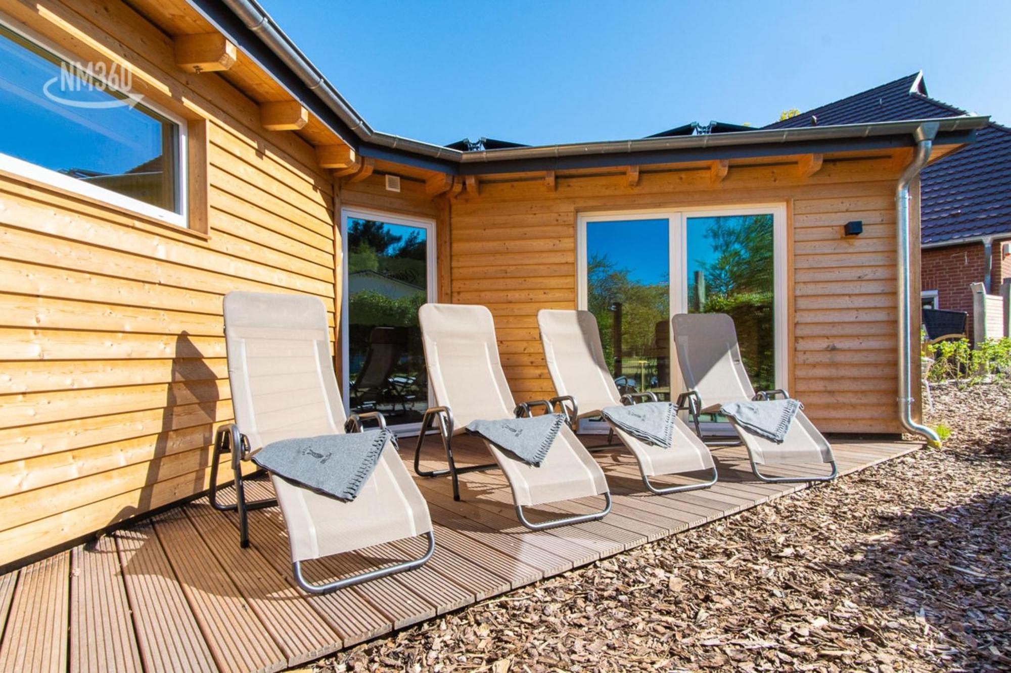 Traumhaftes Appartement Mit Balkon - Odins Blick Wohnung 6 - Mit Privatstrand, Sauna Lobbe Exteriör bild