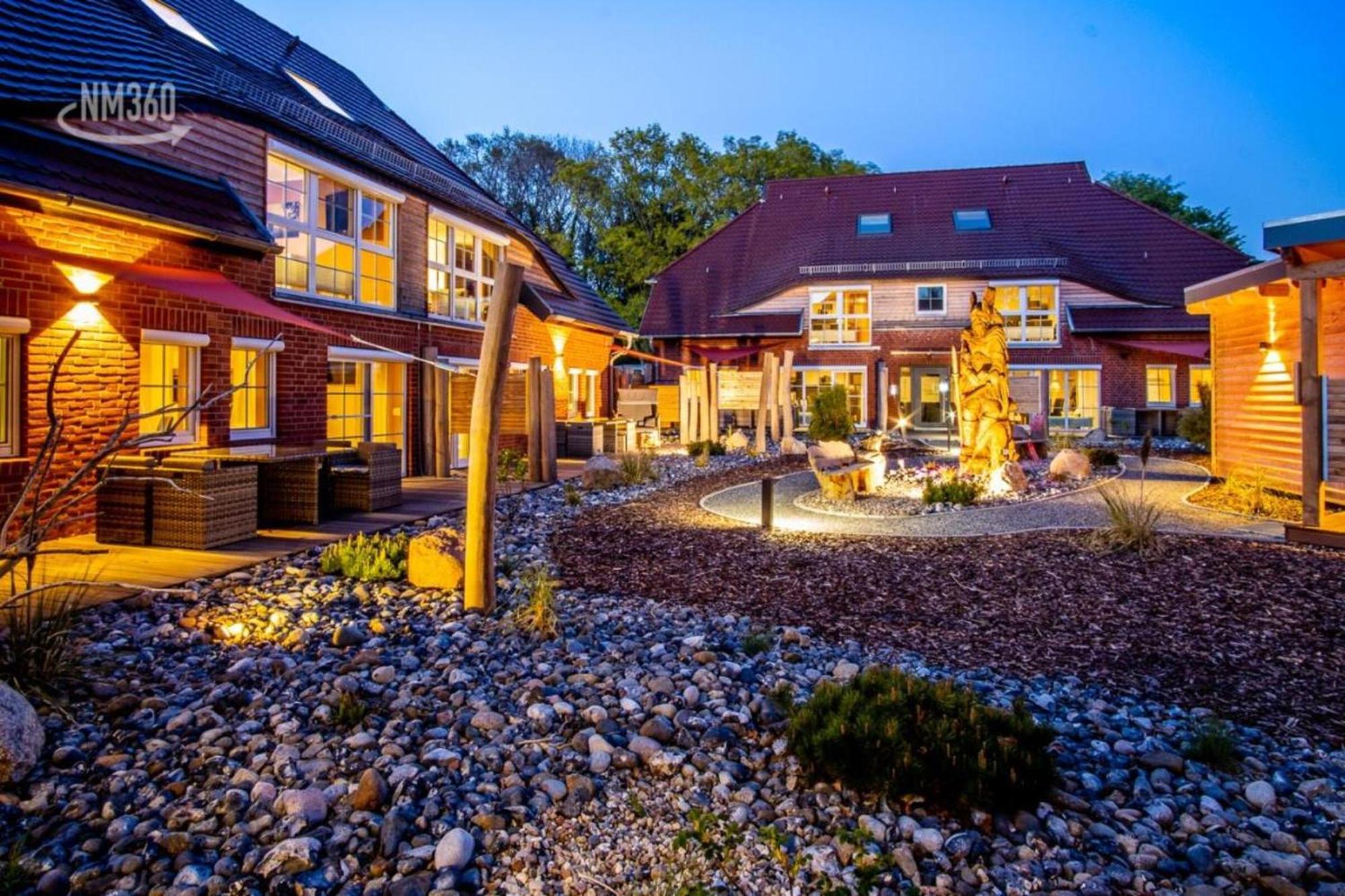 Traumhaftes Appartement Mit Balkon - Odins Blick Wohnung 6 - Mit Privatstrand, Sauna Lobbe Exteriör bild